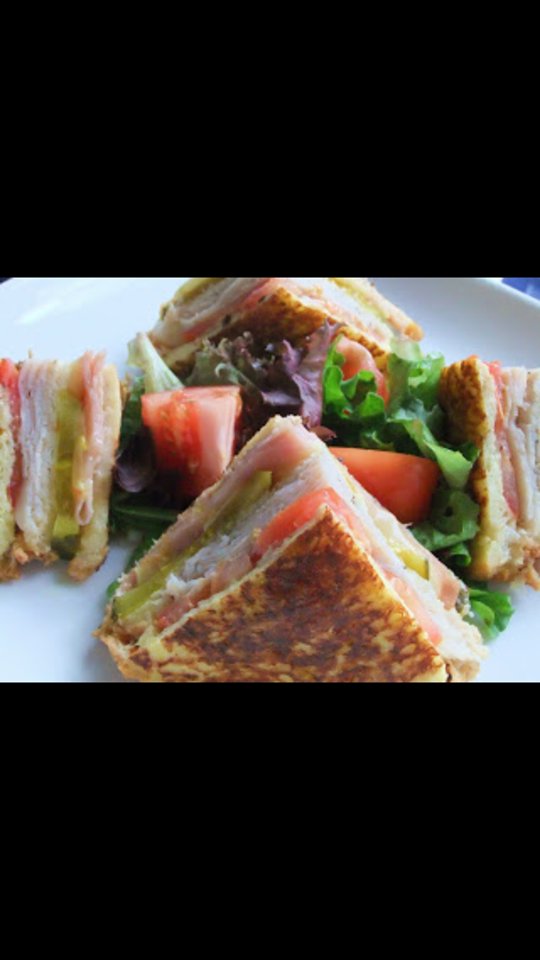 LUNCH SPECIAL FOR THURS, APRIL 7th: Turkey Club Sandwich served with Chips #eatlocal #dailyspecial