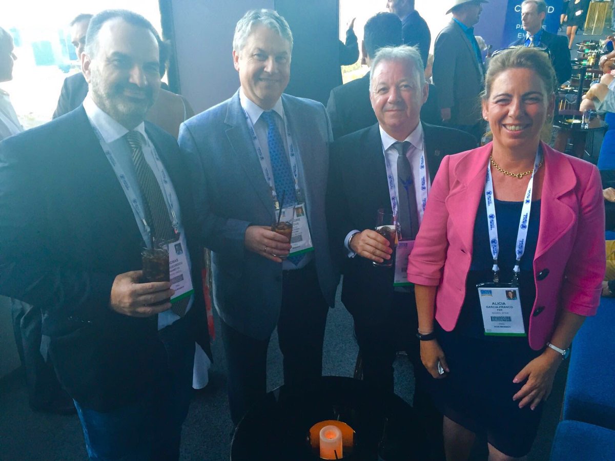 Directivos y a la vez amigos de <a href="/EURIC/">euric</a>, en el encuentro anual de #ISRI2016, en Nevada USA
