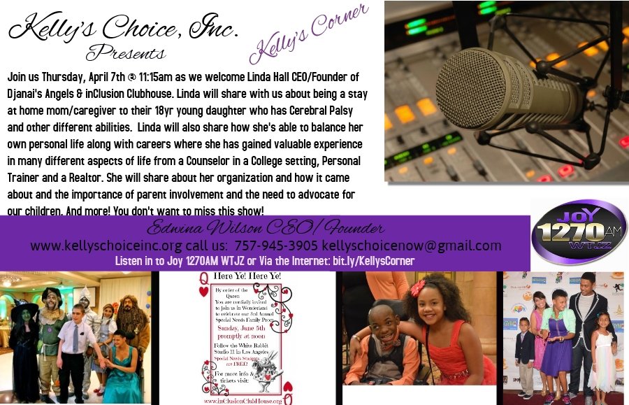 JusWinE's tweet photo. Join us this morning at 11:15am on Joy1270AM WTJZ or via: https://t.co/6Ry3ssvaIU as we welcome Linda Hall https://t.co/uvvIRACQLR