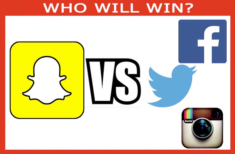 TheMobileAff's tweet photo. Snapchat Vs FaceBook Vs Twitter Vs Instagram, Who’s The KING? https://t.co/tS359O8y6m #smm #marketing https://t.co/CQqcXJSrZs