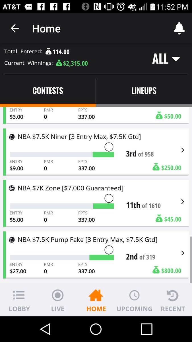 kybbers22's tweet image. #teamdraftshot back at it! #trusttheprocess @Draftshot @BillNg511 @erickeiser @MiloNowhere @donnielaur @dfs_mike