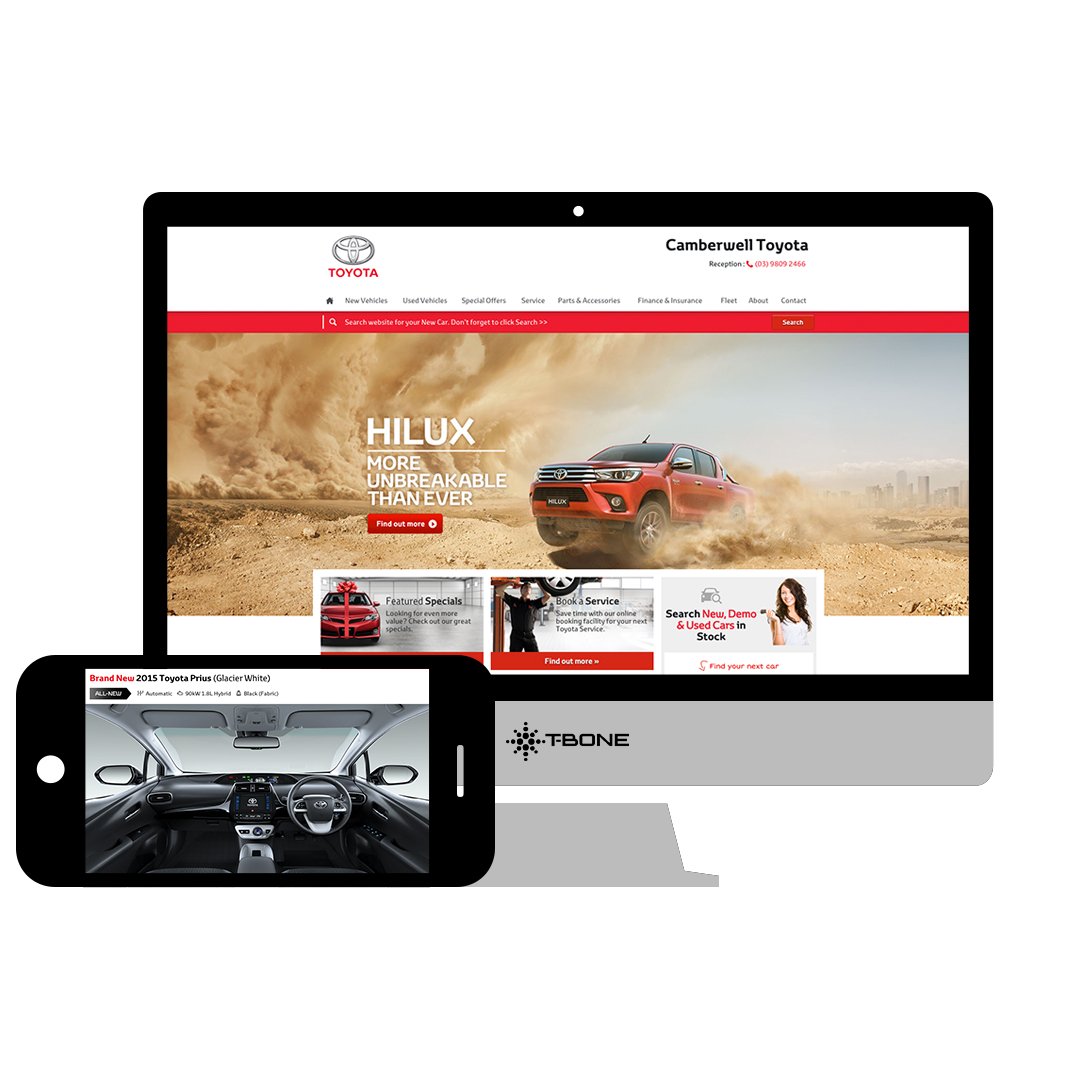 tbonemedia's tweet photo. We're live! Check out our latest site launch https://t.co/ztYDIZ87wZ #toyota #website #webdevelopment #digital https://t.co/4a7duClQq0