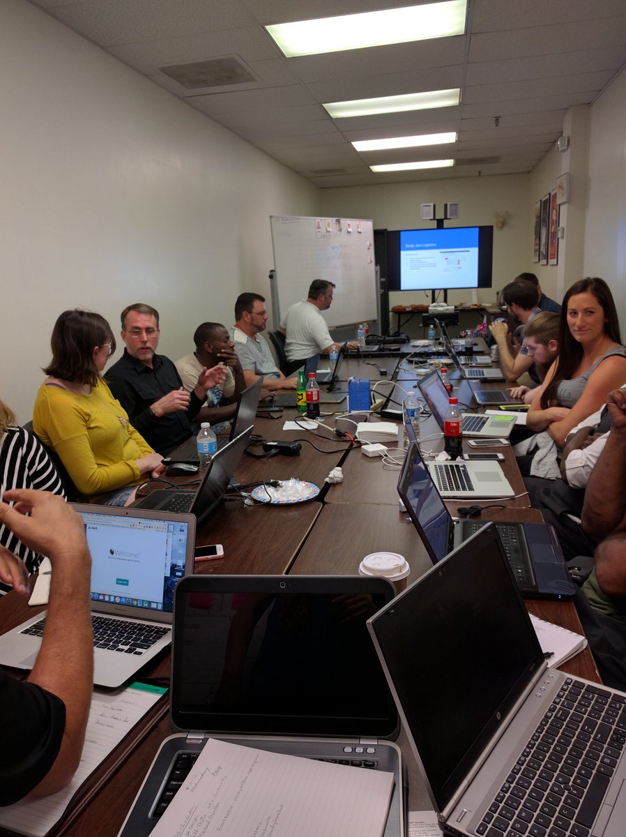BillMote's tweet image. Great turn out tonight 4 the Android Study Jam @ GDG Charleston #devstudyjam @ChucktownTech show us what you've got!