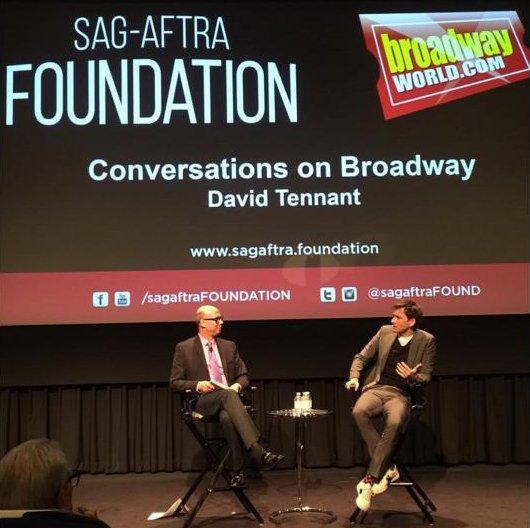 David Tennant at the Conversations On Broadway event - 6th April 2016