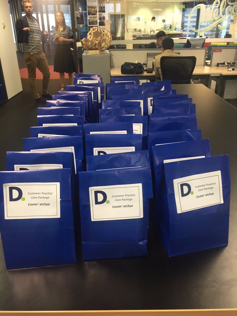 katherinemilesi's tweet photo. Care packages for our fabulous, hard working team in the Deloitte Customer Practice.  Thank you @DeloitteDIGI_AU https://t.co/nKvfpOoV3r