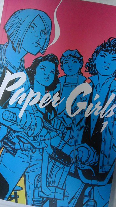 papergirls vol.1TP購入
今日の作業ノルマ終わったら読もう 