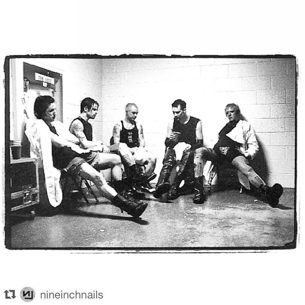 getupshop's tweet photo. #nineinchnails backstage circa 1994. Who has seen them live? #nin https://t.co/TBW8mS8uzZ