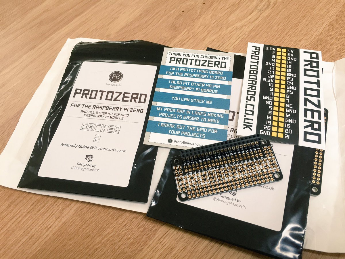 swinders's tweet image. Post has arrived and it's the #ProtoZero from @AverageManvsPi (Backer #2) 👍