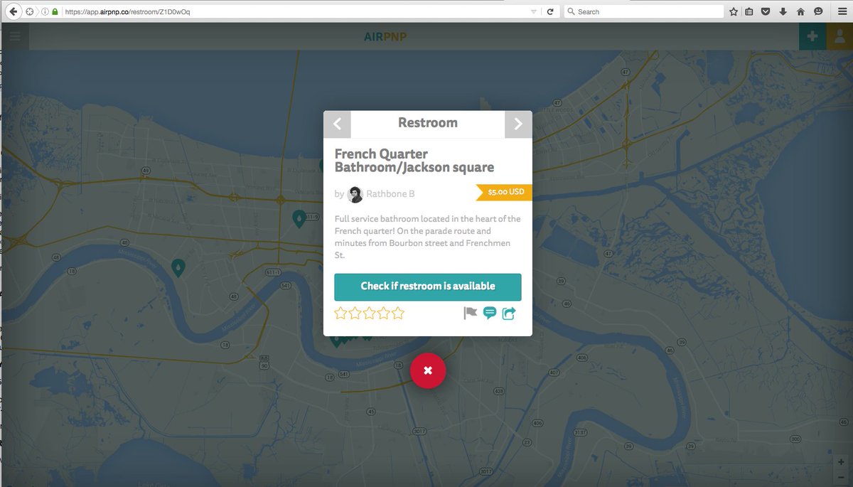 DanGB88's tweet photo. App for on-demand toilet relief rented out by fellow sharers, called AirPnP
https://t.co/soe5XRUKBR
#sharingeconomy https://t.co/IysNHDDxGE