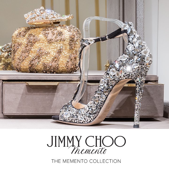 The #JimmyChoo #MEMENTO capsule collection is available online now bit.ly/jc-memento