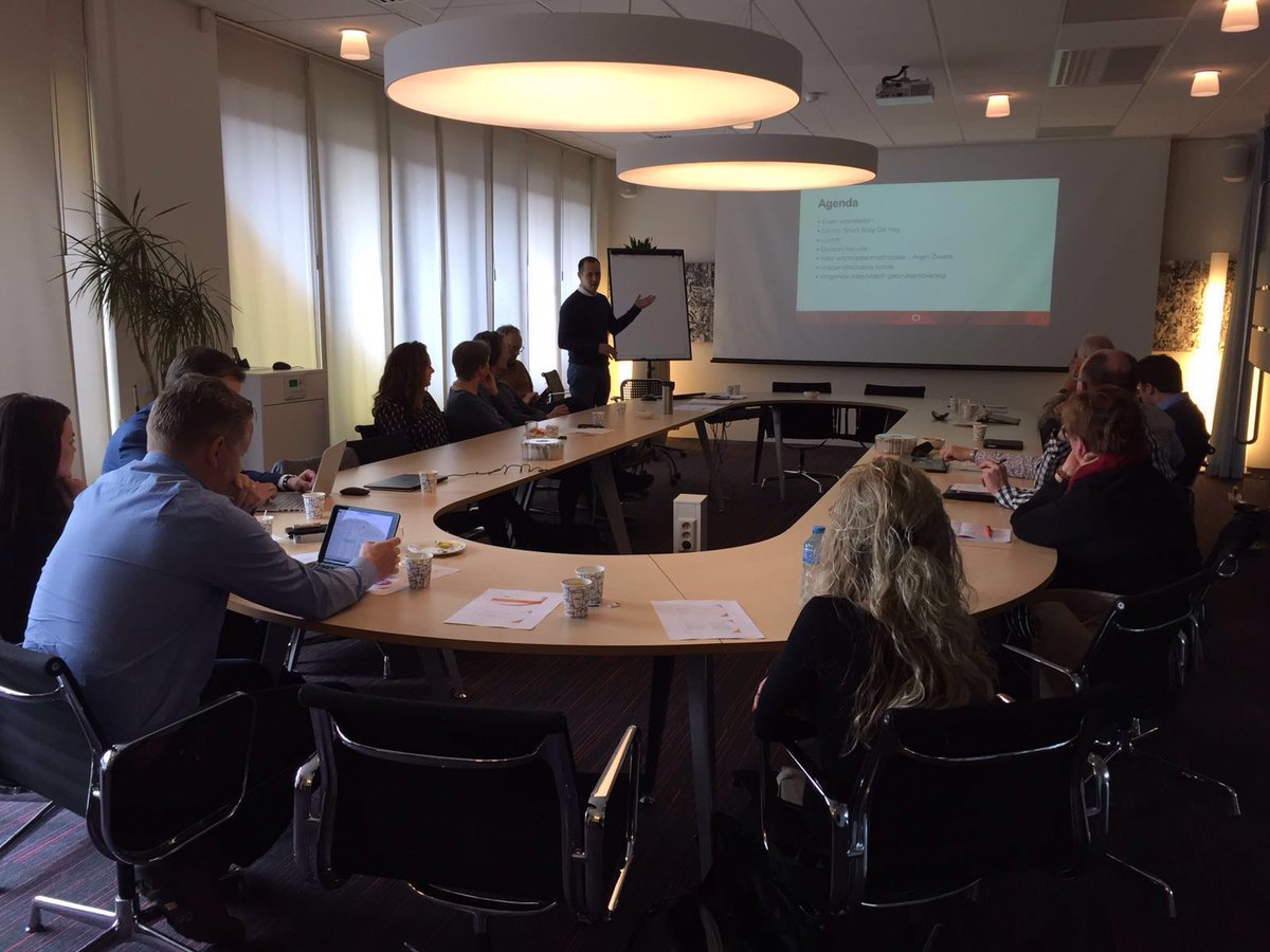 QvisionNL's tweet image. Gebruikersoverleg easyMatch in volle gang bij @dekeywonen #easyMatch #shortstay