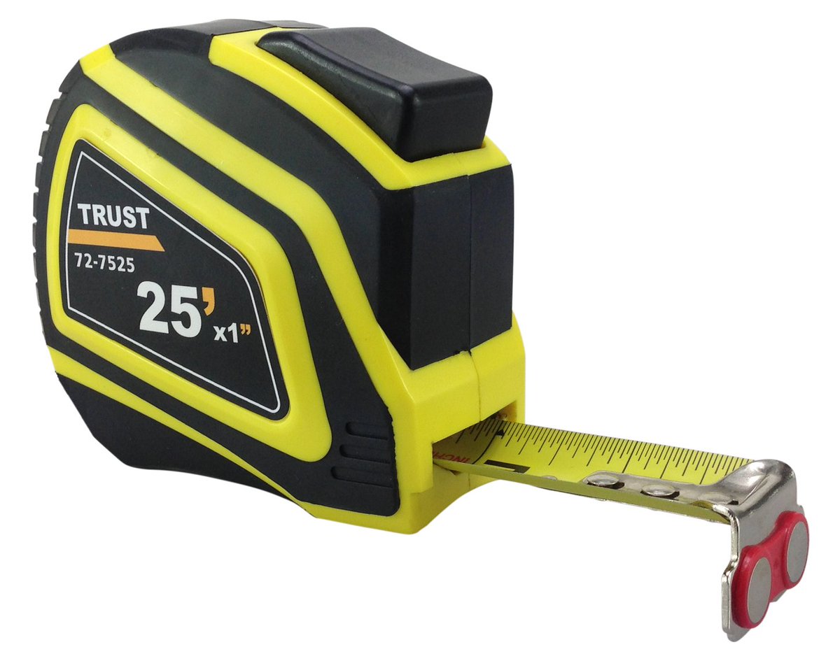 georgemac666's tweet photo. NEW Trust Tape Measure, Magnetic Hook, Auto Lock, Heavy Duty Blade, LIFETIME WARRANTY! https://t.co/B0GNKR3XLx https://t.co/tVF464pD4k