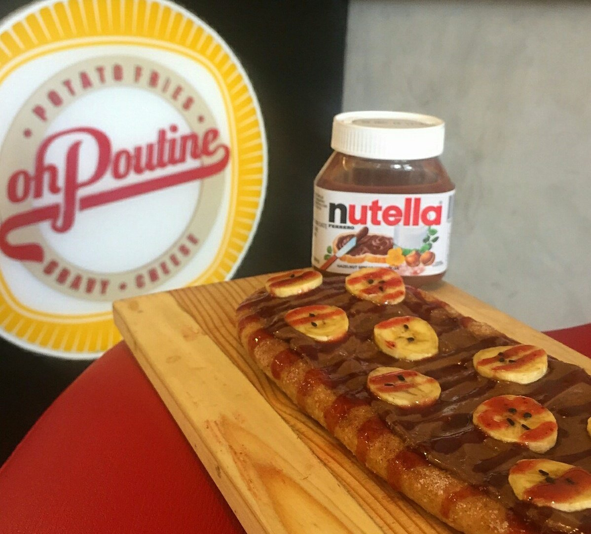 OhPoutine's tweet image. Crazee Nutella 

URBAN DICTIONARY
Nutella - God's favourite spreadable food, made with pixies in the land of yum.