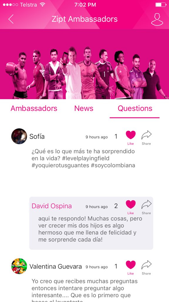 ziptapp's tweet photo. @D_Ospina1 taking your #questions #pregunta on @ziptapp #levelplayingfield #2GTeam https://t.co/NeecFY1Mf6