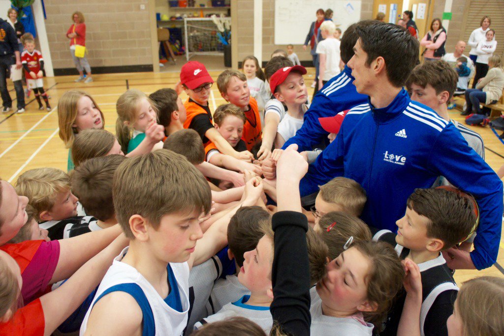 TQHESport's tweet photo. Basketball youngsters enjoy Love Sports Project at @SpiresCollege https://t.co/ELgD0ylJ4K https://t.co/YsdxgjtF7C