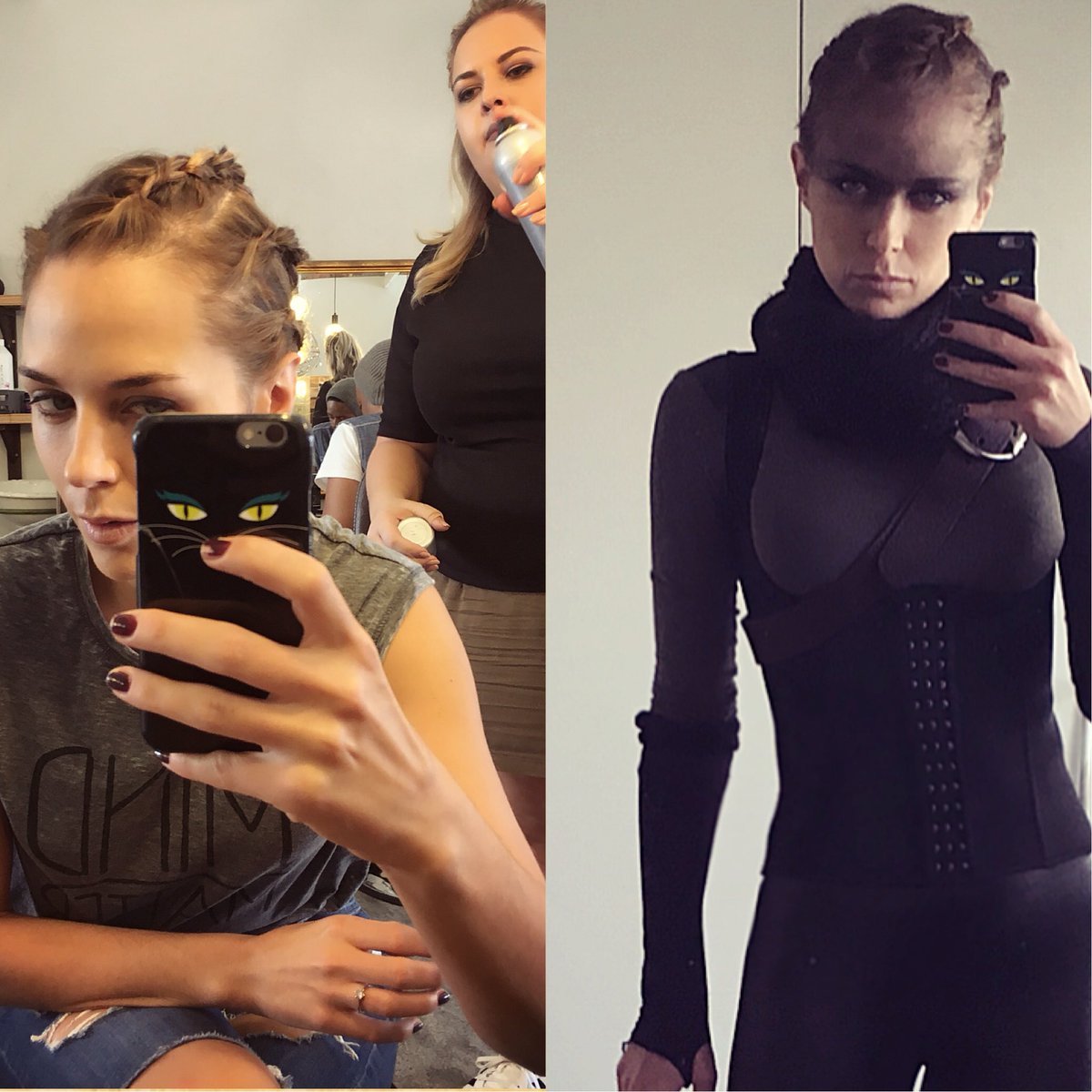 Always go full out on castings...🎥👊🏼 #iDidNotWakeUpLikeThis #ActorsLife <a href="/Mophaircapetown/">Mop Hair</a> ✨#DreamTeam #MakeAnEffort