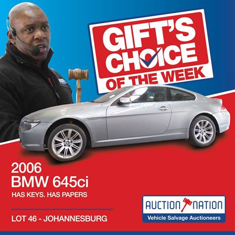 #GiftsChoice for week!Don't miss this one!More deals -> bit.ly/1JIXfqj #CarAuctions #VehicleAuctions #SA