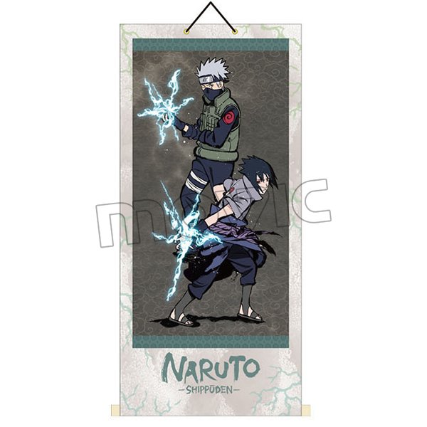 NARUTO ナルト/サスケ 掛け軸 NARUTO-ナルト- 疾風伝「掛軸」テレビ