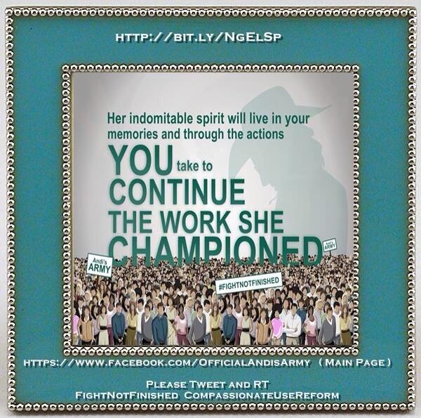 eatevilpenguins's tweet photo. RT Importance of #CompassionateUseReform - @andi_sloan"s Army https://t.co/XBI1IXcg6b Andi Will be so Missed https://t.co/8pfJj7UYFU