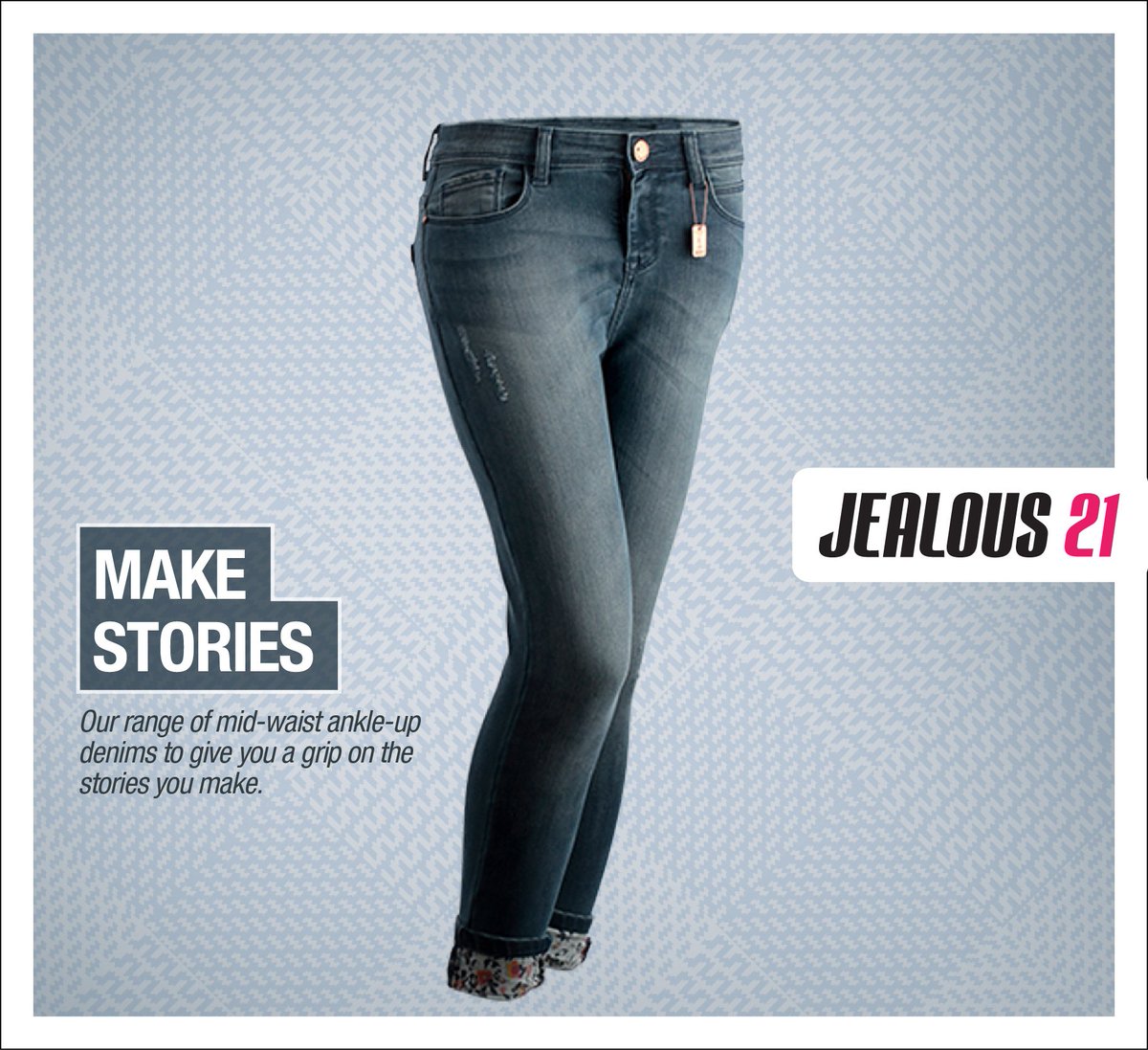 Jealous21's tweet image. Keep the denim stories coming! Shop online at bit.ly/j21twaz #denimessentials #denimlife #denimstories