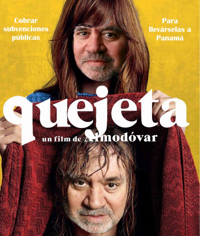 TarsicioNewman's tweet photo. #AlmodovarPanama #PanamaLeaks La incorporación más reciente: Qué Jeta. Porque hay que tener mucha jeta... https://t.co/aDSTTmt0cI