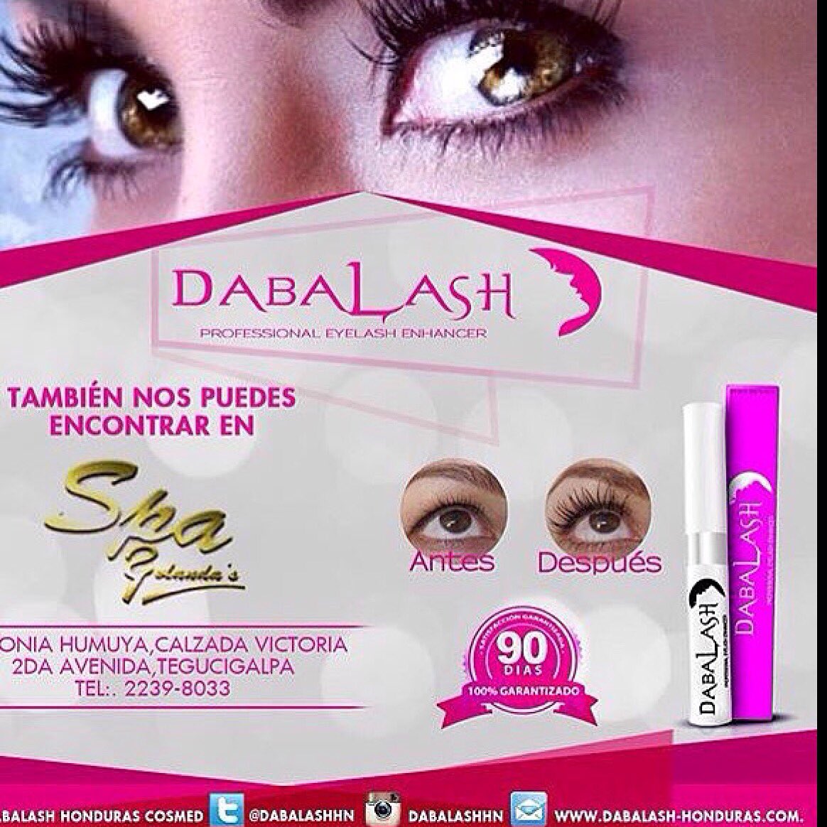 Tegucigalpa encuentra tu Dabalash en Yolandas spa 👌💁✨