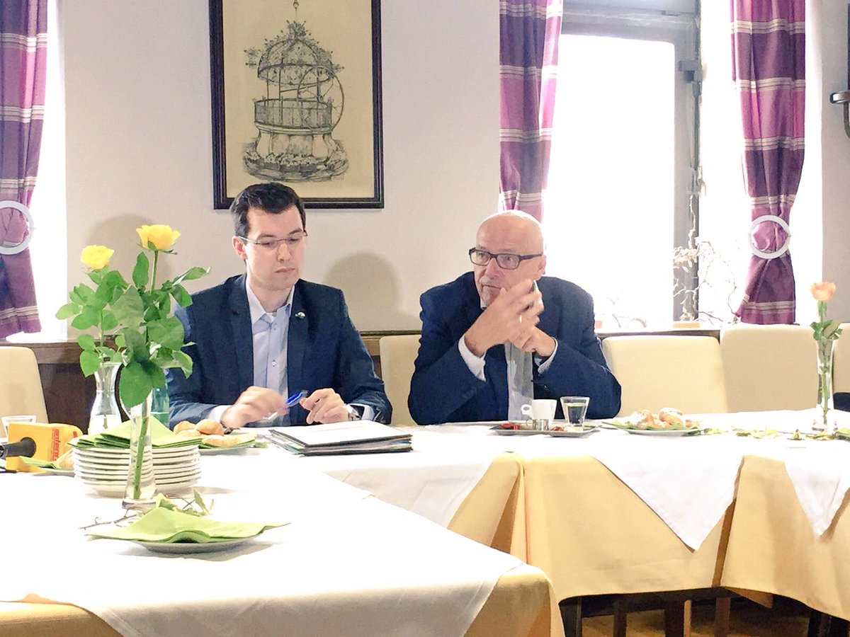 Pressekonferenz mit Stefan Hofer zu unserem gemeinsamen Projekt "Wir bei dir!" Ich freue mich sehr darauf 😊