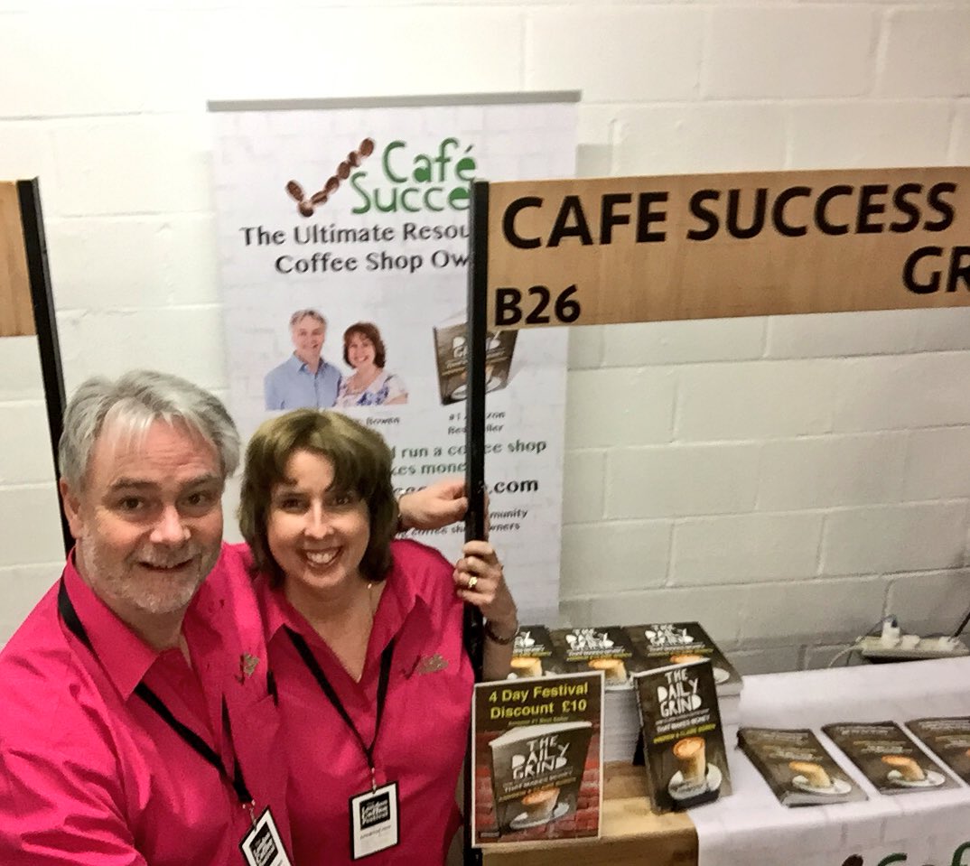 cafesuccesshub's tweet photo. We are ready! @LdnCoffeeFest #CafeSuccess https://t.co/MGeRaSt7km