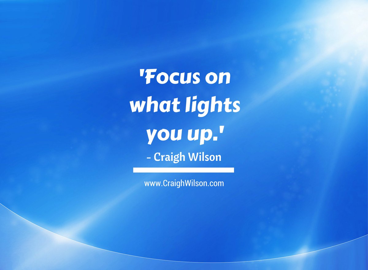 CraighWilson's tweet photo. Inspirational Quote of the Day #craighwilson https://t.co/KetDLACPeM
