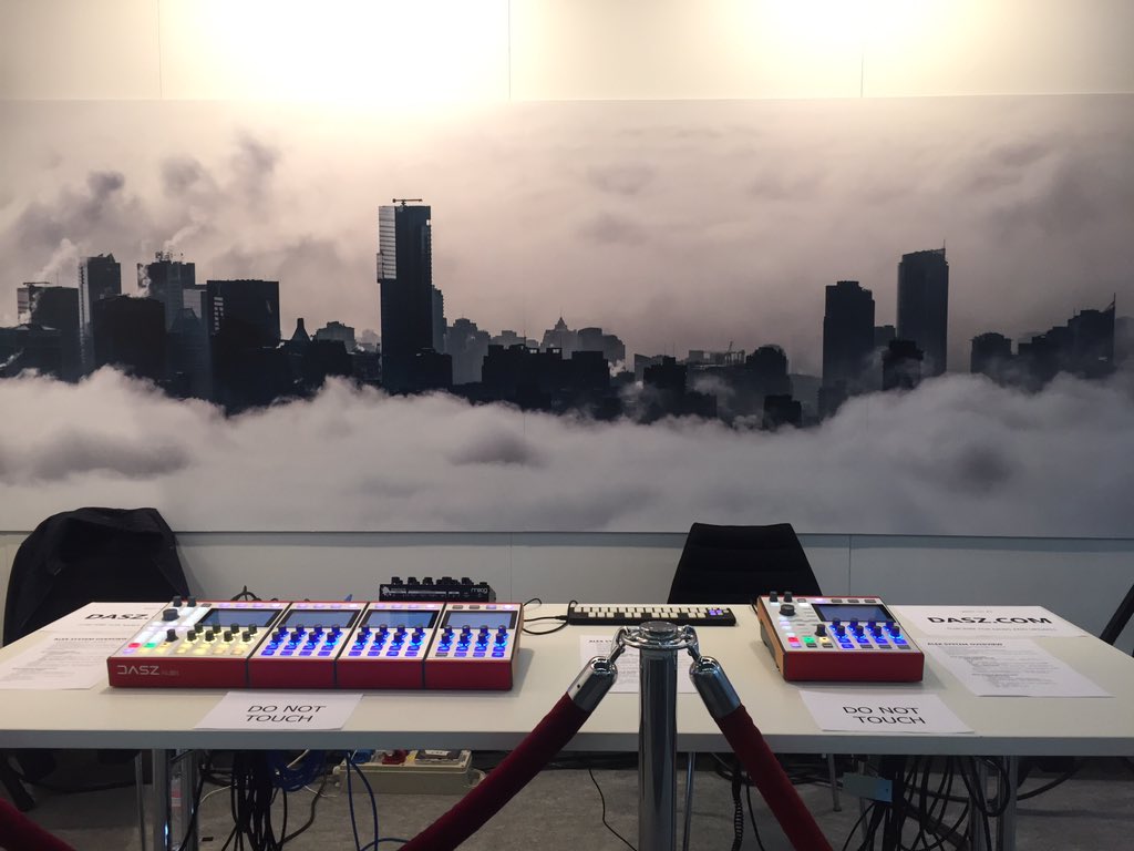 daszinstruments's tweet photo. Welcome to the #dasz booth at #musikmesse2016 Hall 9.1 C44. Come by and say "Hi" to Alex! https://t.co/FxYFgwJ0j3
