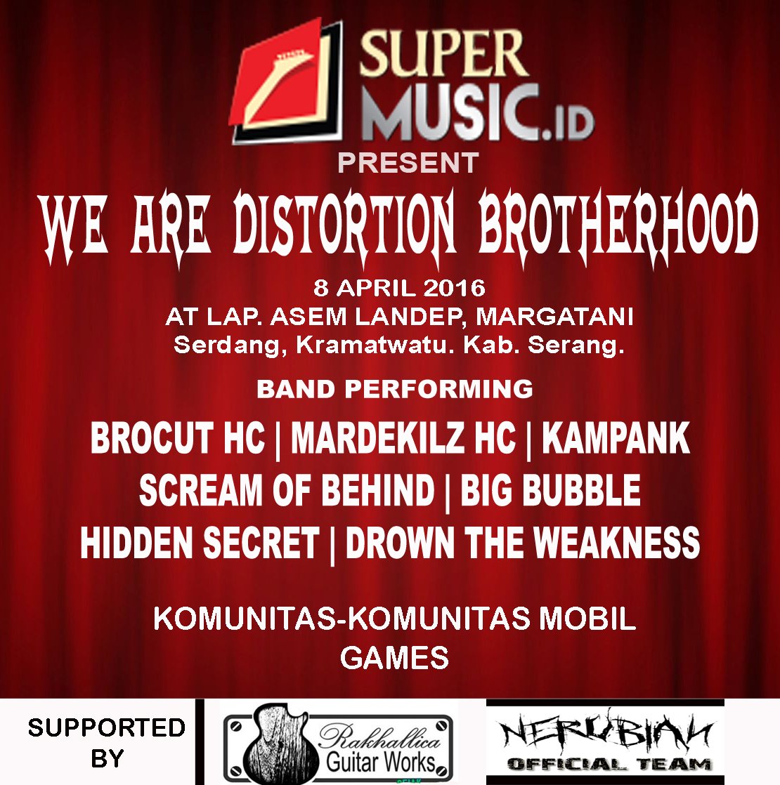 <a href="/SuperMusic_ID/">SUPERMUSIC</a> and <a href="/nerubian_offcl/">NERUBIAN</a> TEAM Present!

<a href="/cafe19_clg/">Cafe19</a> <a href="/beritacilegon/">Berita Cilegon</a>