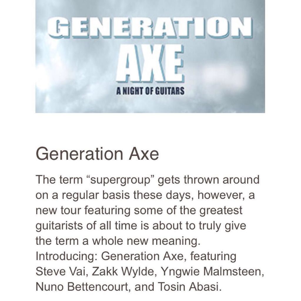 VANCITYsBEST's tweet photo. Must see photo! What. A. Night. 😍👏🎶🎤🎸
#bestdateever #thankyou #generationaxe #amp #guitar #gods #mindblown #firstti… https://t.co/CJxc33HYyb
