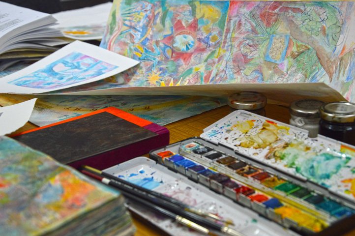 HerefordArtsCol's tweet photo. Creatives in Residence Exhibtion Folly Lane Campus Private View  12th April 6-8pm #residency https://t.co/uMJARiqxn8 https://t.co/GJF2vWR6ur
