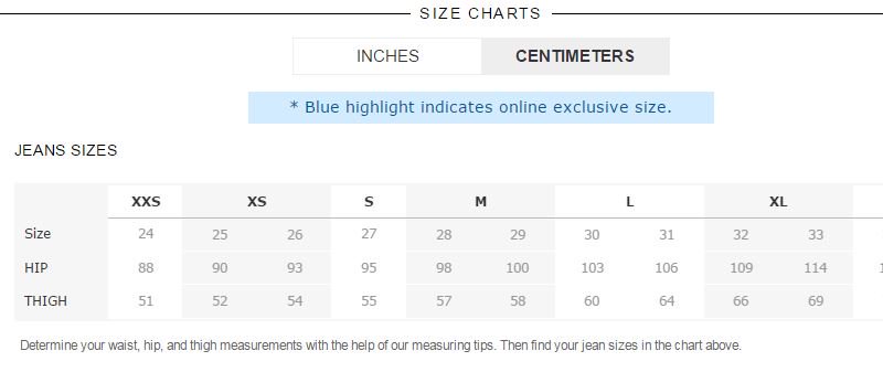 Gap UK on X: @wellruth Oh, sorry, a 31 is a large. I am attaching