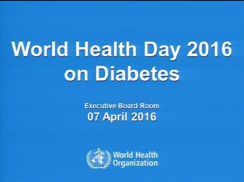 Int. Diabetes Fed. (@intdiabetesfed) on Twitter photo The <a href="/WHO/">World Health Organization (WHO)</a> #WorldHealthDay Conference on #diabetes begins now.
Click here to watch live: who.int/campaigns/worl… The <a href="/WHO/">World Health Organization (WHO)</a> #WorldHealthDay Conference on #diabetes begins now.
Click here to watch live: who.int/campaigns/worl…