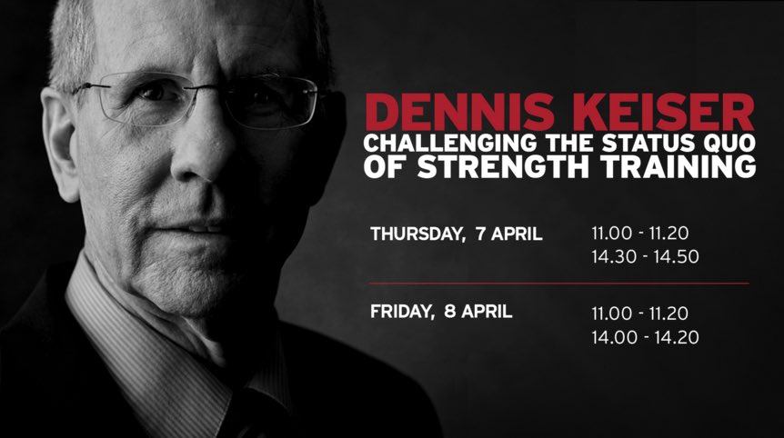 KeiserFitness's tweet photo. Keiser vs The Status Quo. Come meet Dennis Keiser &amp; learn why science is on our side. #FIBO2016 https://t.co/wGZuX2VBd9