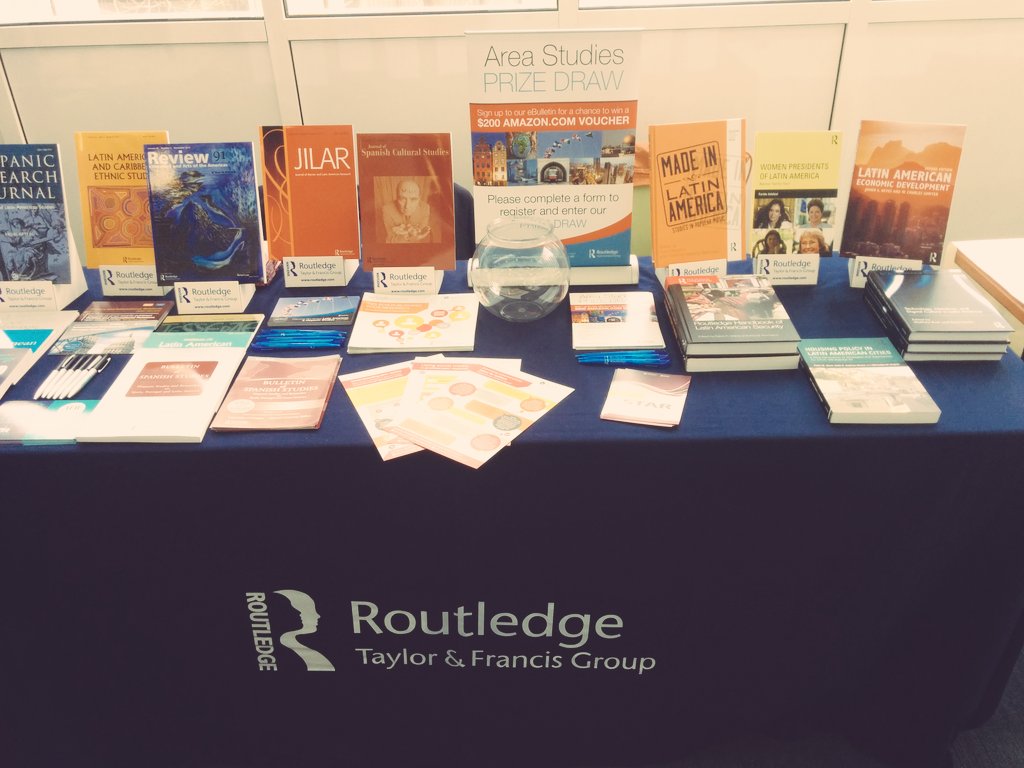 Routledge_AS's tweet photo. Attending #SLAS2016 @LivUni today and tomorrow? Drop by the stand to have a closer look at all this! https://t.co/5zTlj7N0nZ