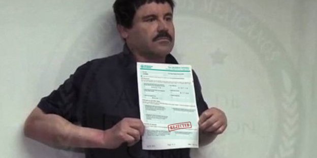 TAXODapp's tweet photo. Proof #freelance drug lord El Chapo tried to pay his tax - it was just too complicated @DailyMirror #ElChapoGuzman https://t.co/BQa2U93IuF