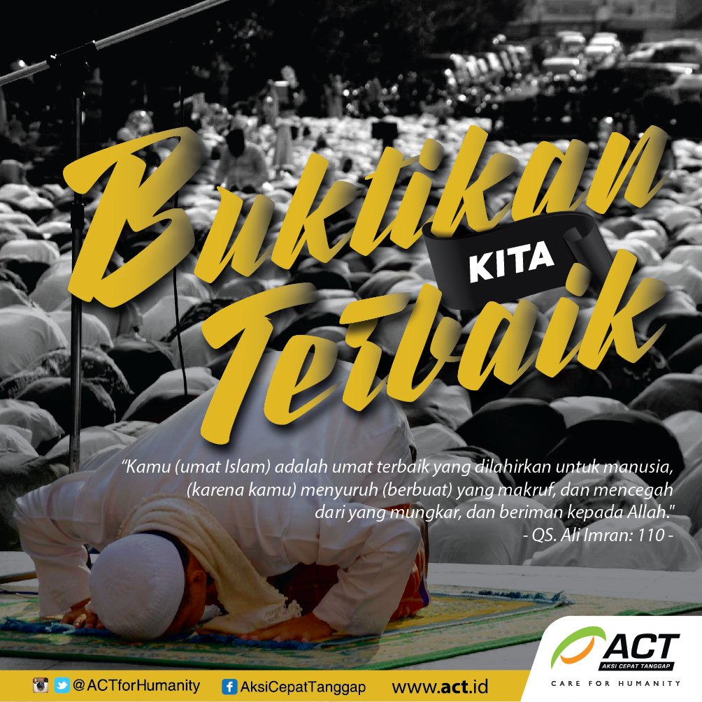 Semoga dengan kepedulian kepada sesama, kita dipercaya untuk menjadi pemimpin yang dirahmati Allah ta'ala.. Aamin..