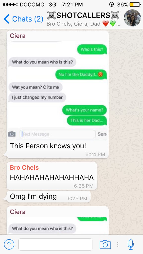cierasn's tweet photo. This is what you get for reading my shit Dad 😈 https://t.co/fOx82JUpKk