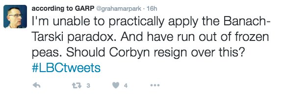 Mocking the media, people are now naming ridiculous things Jeremy Corbyn should resign over i100.io/kQHuNeE
