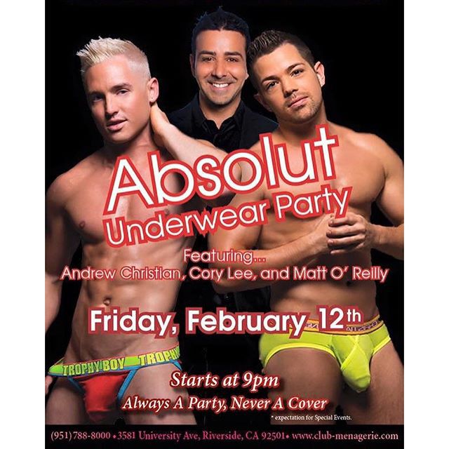 undiefan's tweet photo. Who joining myself #MattOReilly and #AndrewChristian #FridayNight at #TheMenagerโฆ https://t.co/9nDkK73lbj https://t.co/vLL7EWRHmT