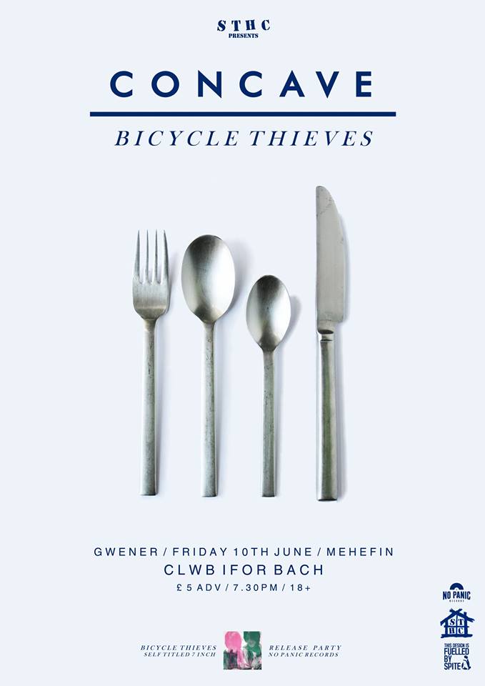 NEW SHOW! <a href="/CONCAVEuk/">-CONCAVE-</a> <a href="/bicyclethievess/">Bicycle Thieves</a> @forrest &amp; Clarity <a href="/ClwbIforBach/">Clwb Ifor Bach</a> on 10/06. Tix here: bit.ly/1S4q2Qk