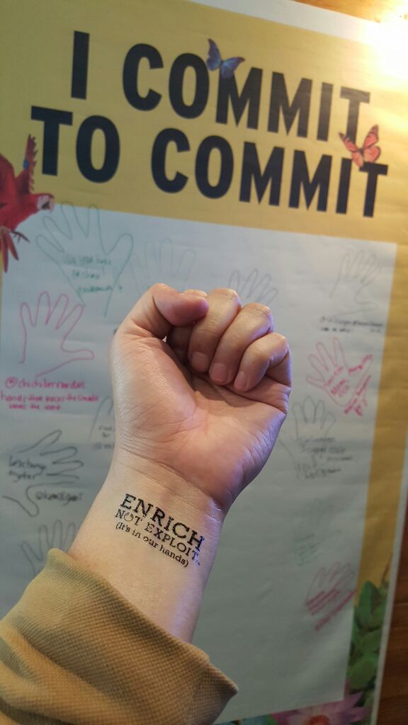 I commit to commit !!!! #enrichnotexploit <a href="/TheBodyShopIndo/">The Body Shop Indo</a>