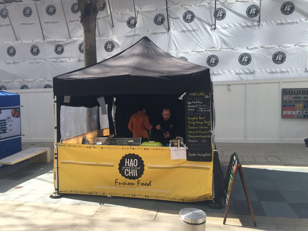 HaoChii_London's tweet photo. Rain rain go away come again another day.. serving you amazing lunch @CrownFood 11:30 am to 2:30 https://t.co/R95QJu1AIL