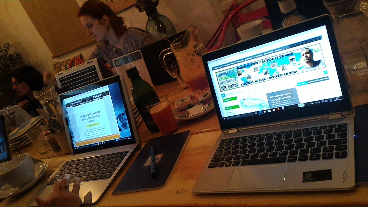 viajerosalblog's tweet photo. : Comenzamos el taller! #Nosinmi2en1 #IntelCafe https://t.co/jPWTQr9cXI