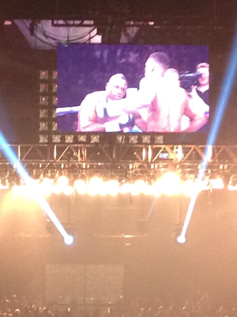 More of the same on Saturday pls @anthonyfjoshua! Looking forward to experiencing THAT atmosphere again #ANDTHENEW 👑