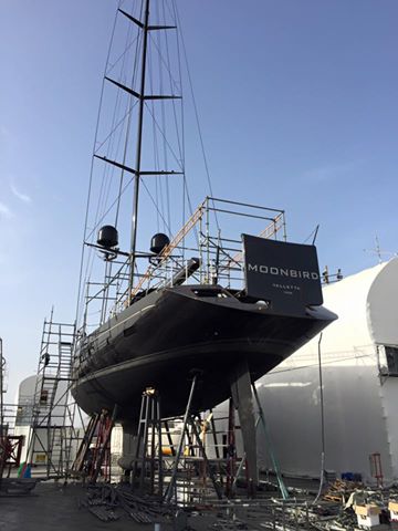 #PalmaSuperYachtShow is just 3 weeks away &amp; this #ladyofthesea is busy being preened to turn heads by our #ABCTeams.