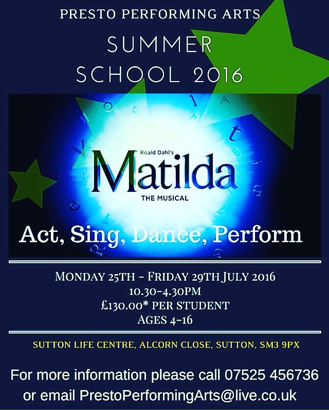 rhiannonray's tweet photo. Presto Summer School 2016! Places are filling up fast! 🌟📚 https://t.co/tRYc8J1w8e