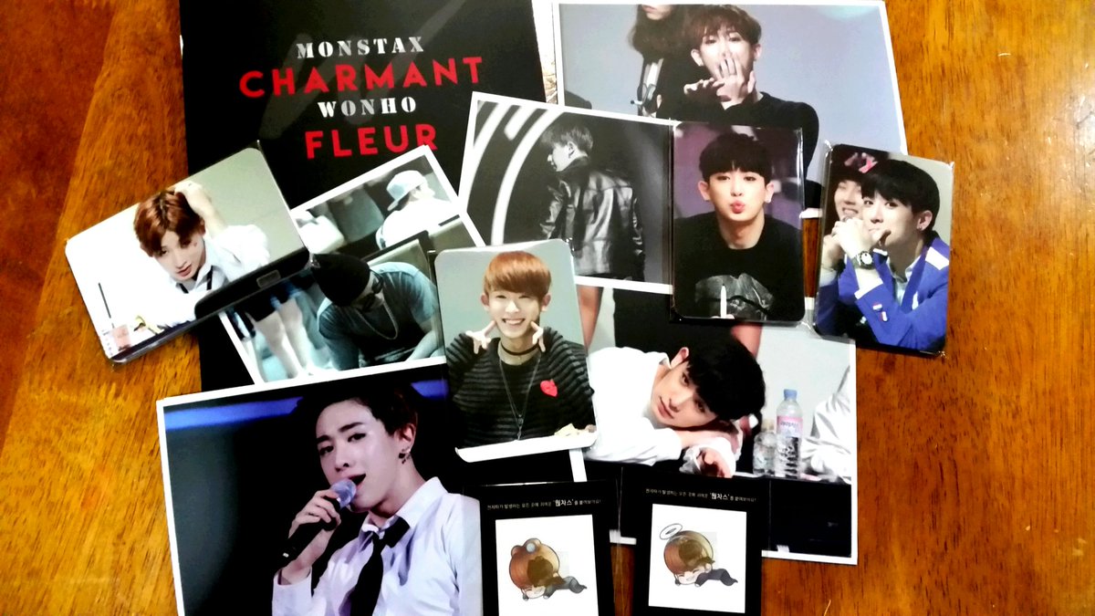 monstaharu's tweet photo. @hello_myonlyone @MONSTAX7_514 
오늘 도착했습니다~🎶 정말 감사합니다🙈💓
本日到着しました。お忙しい中取りまとめして頂き、ありがとうございました！ https://t.co/lq8kjN6Xju